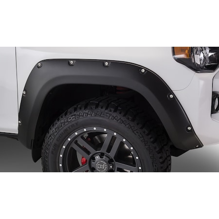 Bushwacker 14-16 TOYOTA 4RUNNER POCKET STYLE FENDER FLARE (NOT LIMITED) FRONT PAI 30045-02